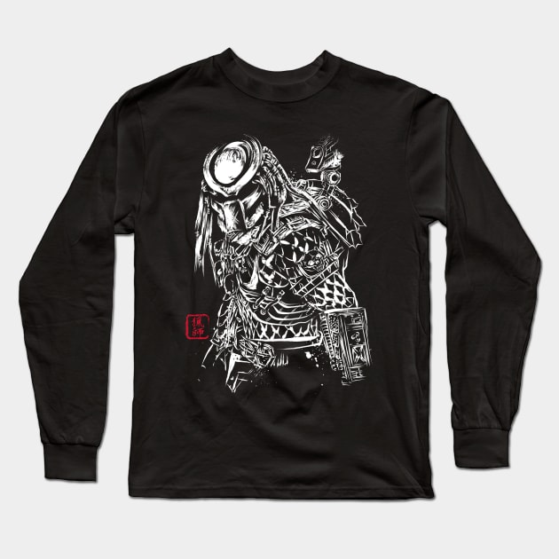 The shadow of the hunter Long Sleeve T-Shirt by DrMonekers